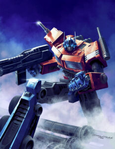 Optimus Prime illustration